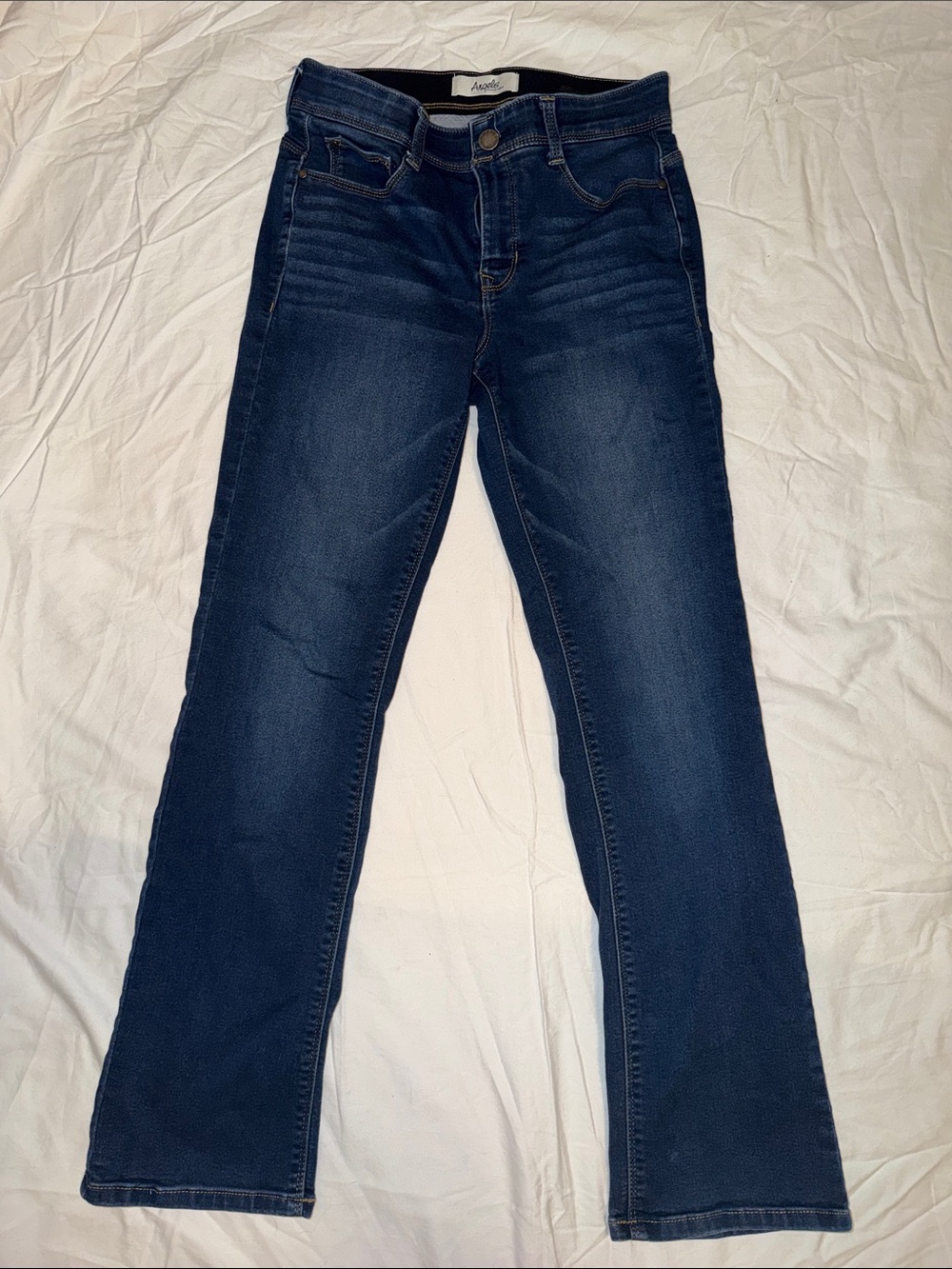 Angels Women's Dark Blue Bootcut Jeans